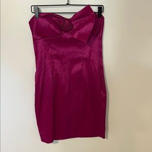 Strapless Pink Dress